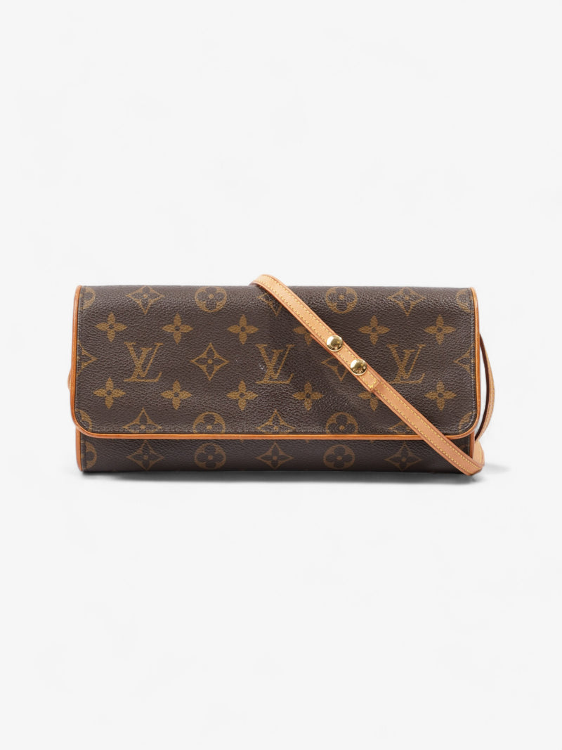  Louis Vuitton Twin Pochette Monogram Coated Canvas GM