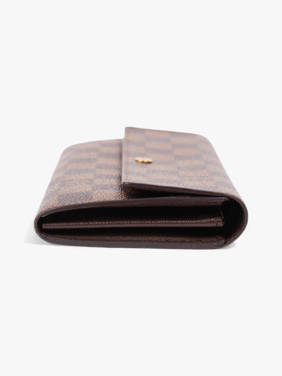 Louis Vuitton Portefeuille International Wallet Damier Ebene Coated Canvas Image 3