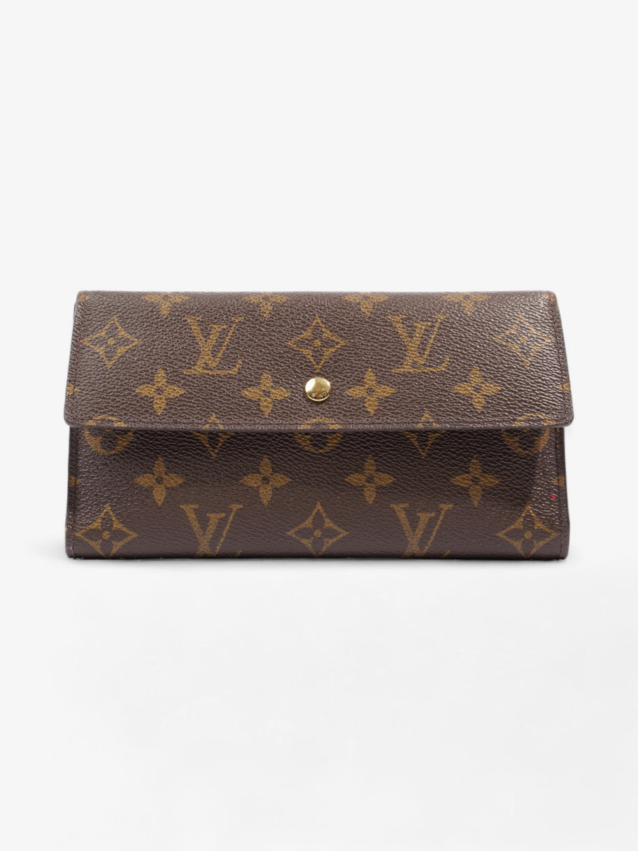 Louis Vuitton Porte Tresor International Long Wallet Monogram Coated Canvas Image 1