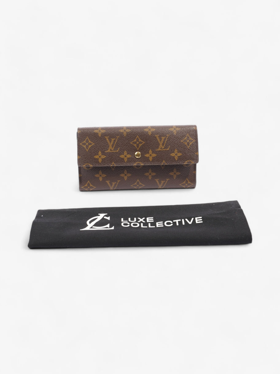 Louis Vuitton Porte Tresor International Long Wallet Monogram Coated Canvas Image 7