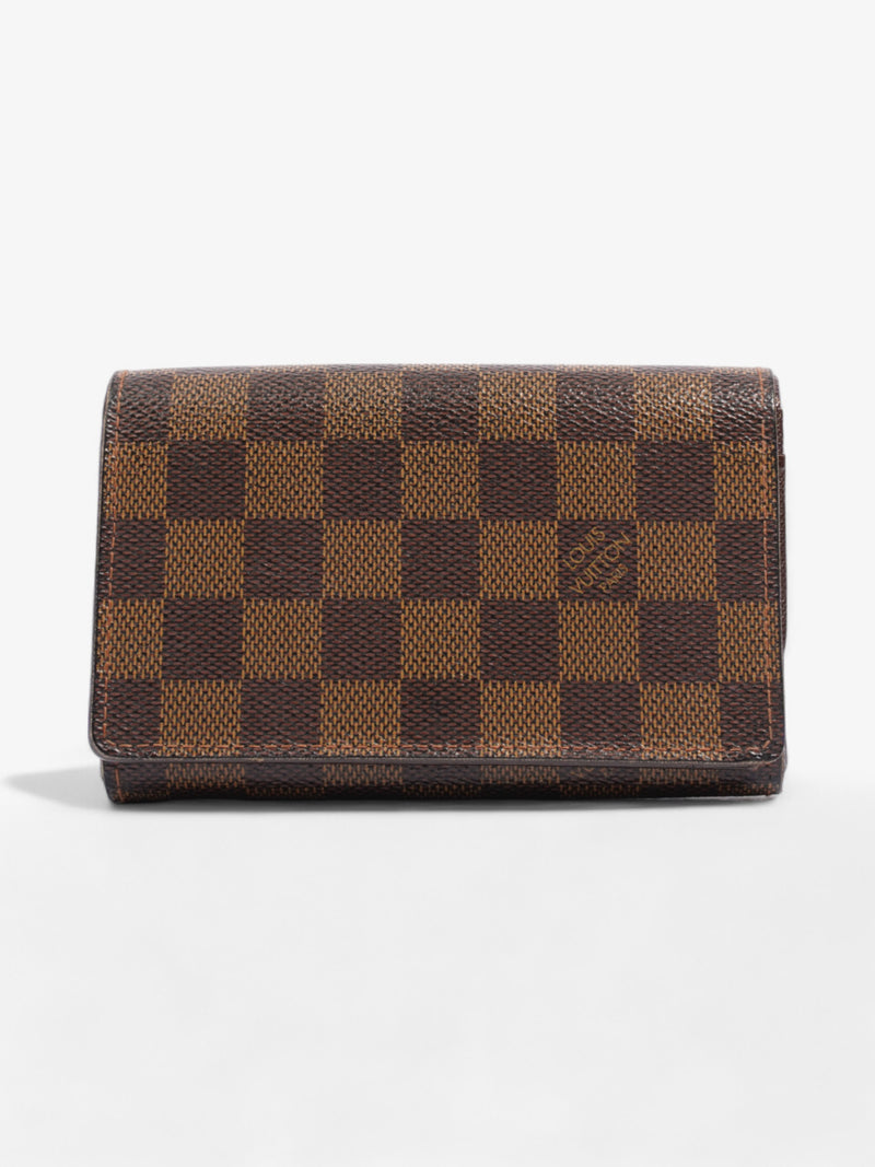  Louis Vuitton Portefeuil-Trésor Damier Ebene Coated Canvas