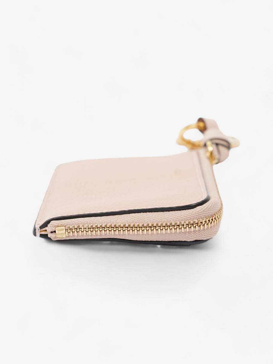 Chloe Alphabet Purse Pink Grained Leather Image 3