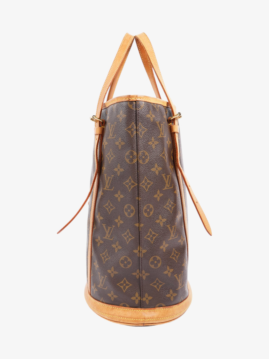 Louis Vuitton Bucket Monogram Coated Canvas GM Image 3