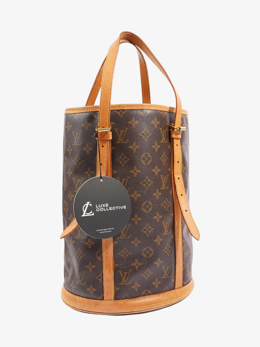 Louis Vuitton Bucket Monogram Coated Canvas GM Image 9