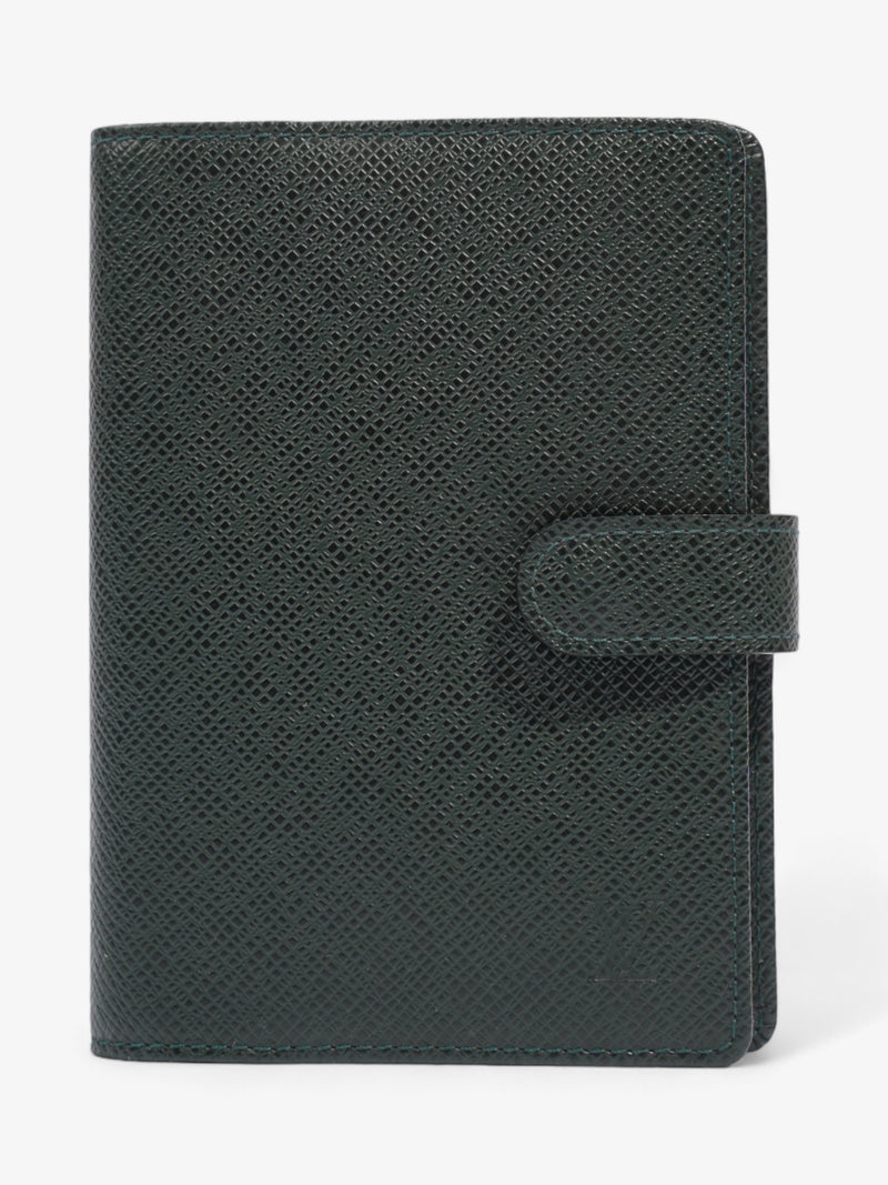  Louis Vuitton Agenda Cover Green Coated Canvas PM