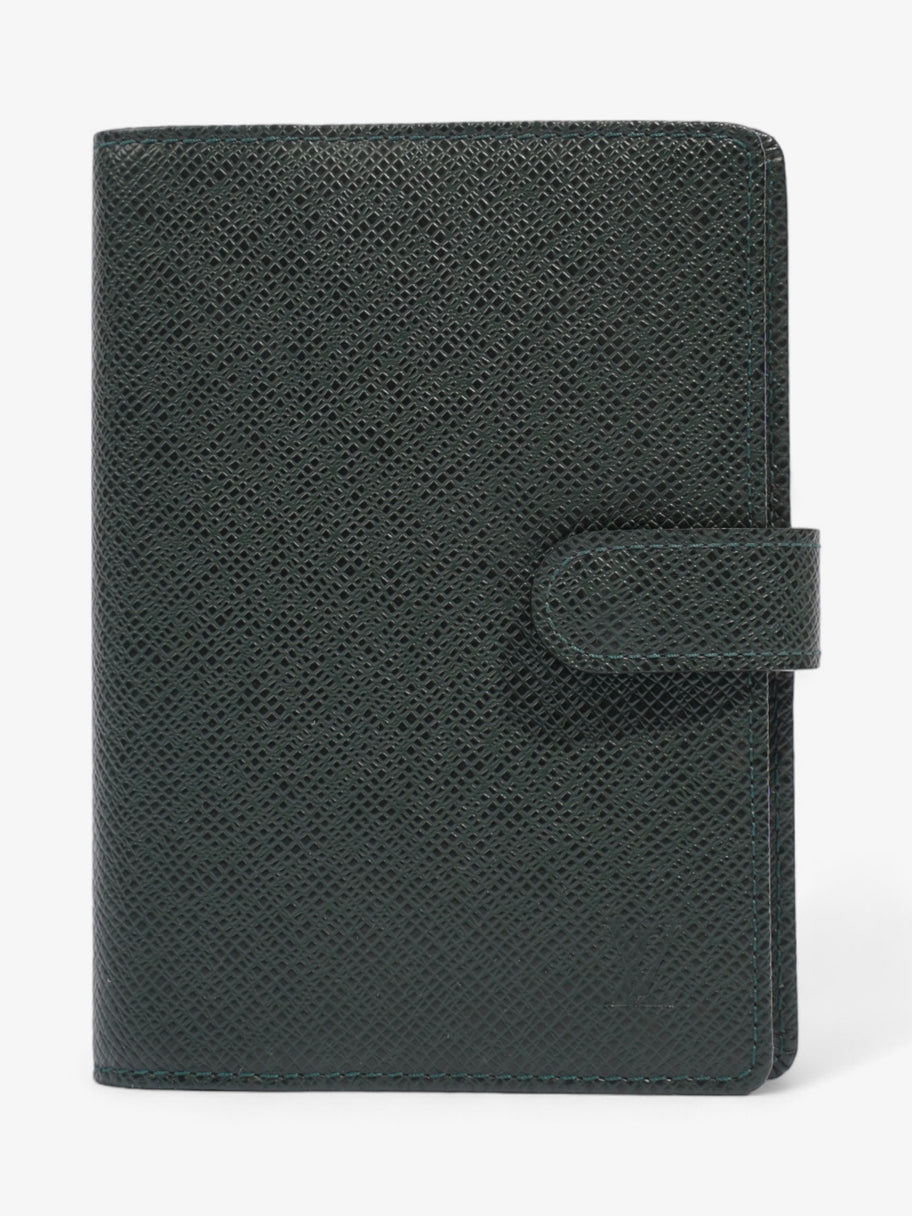 Louis Vuitton Agenda Cover Green Coated Canvas PM Image 1