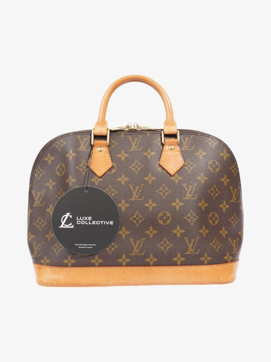 Louis Vuitton Alma Monorgam Coated Canvas PM Image 8