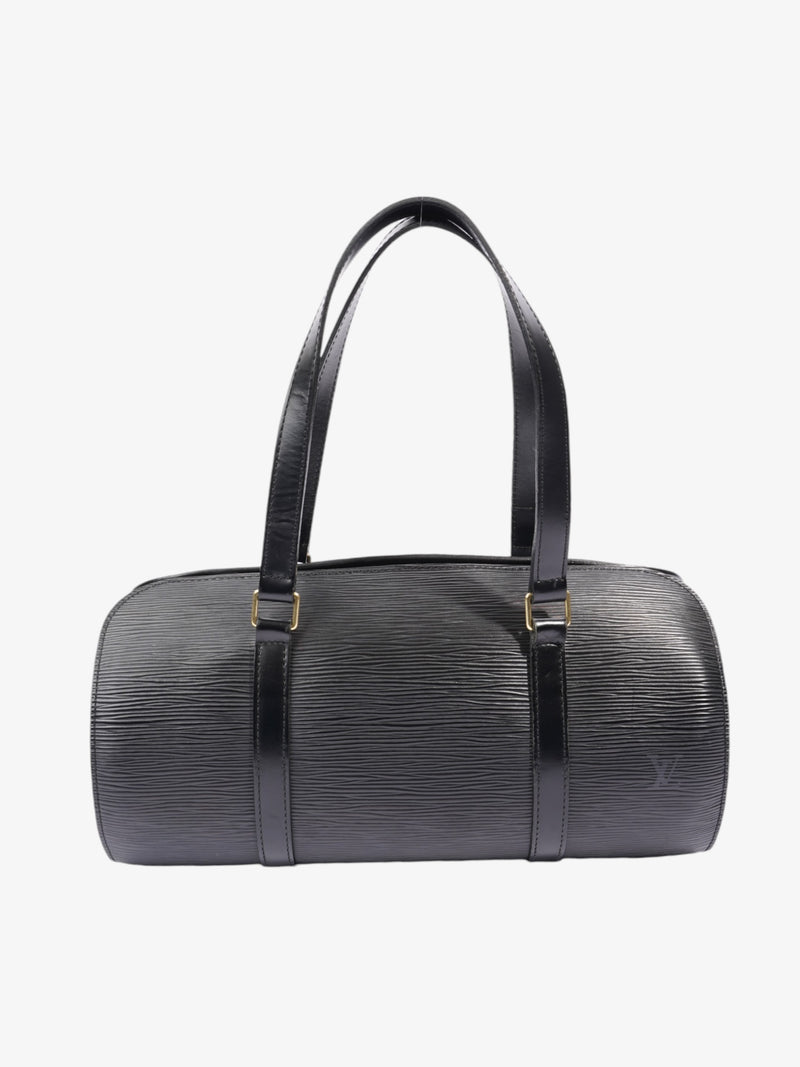  Louis Vuitton Soufflot  Black Epi Leather