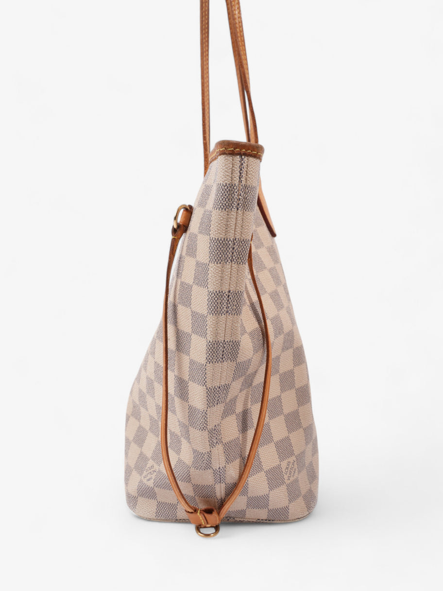 Louis Vuitton Neverfull Damier Azur Coated Canvas MM Image 5