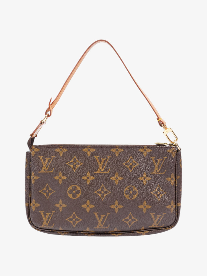  Louis Vuitton Pochette Accessoires Monogram Coated Canvas