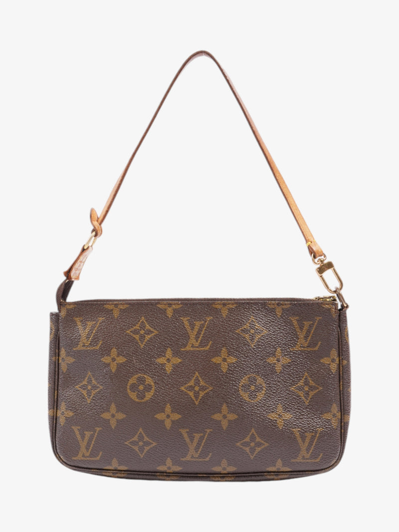  Louis Vuitton Pochette Accessoires Monogram Coated Canvas