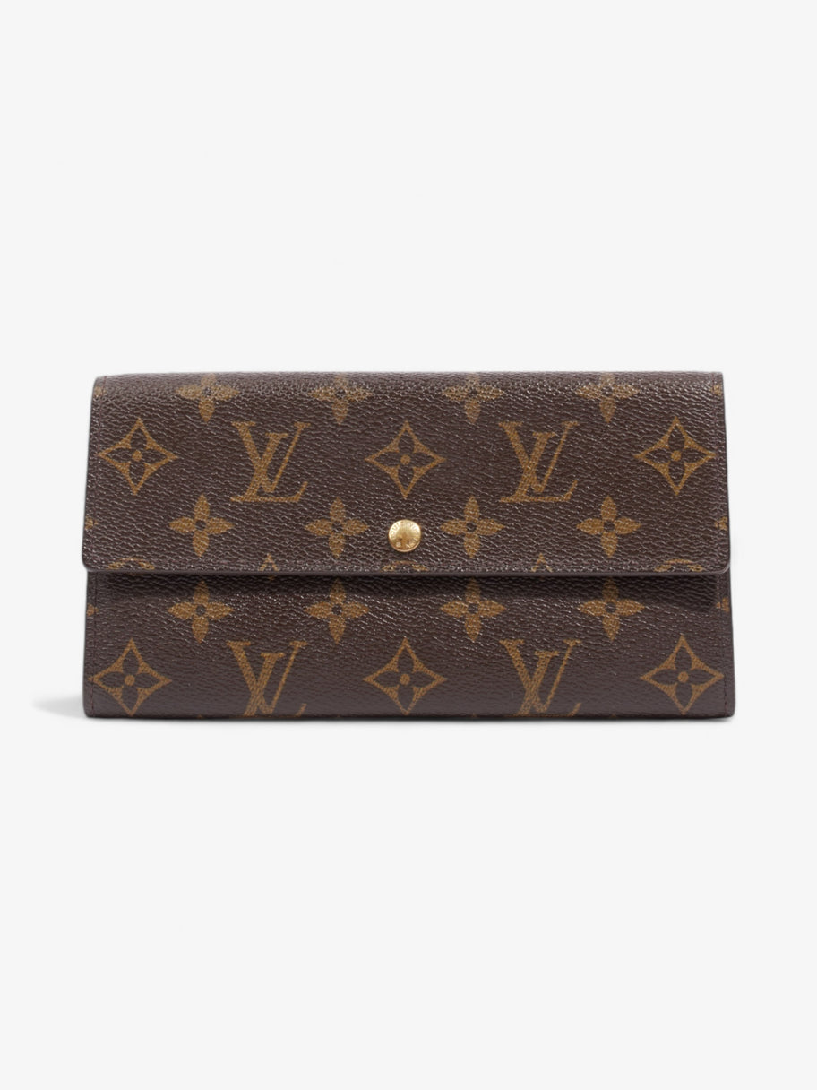 Louis Vuitton Sarah Wallet Monogram Coated Canvas Image 1