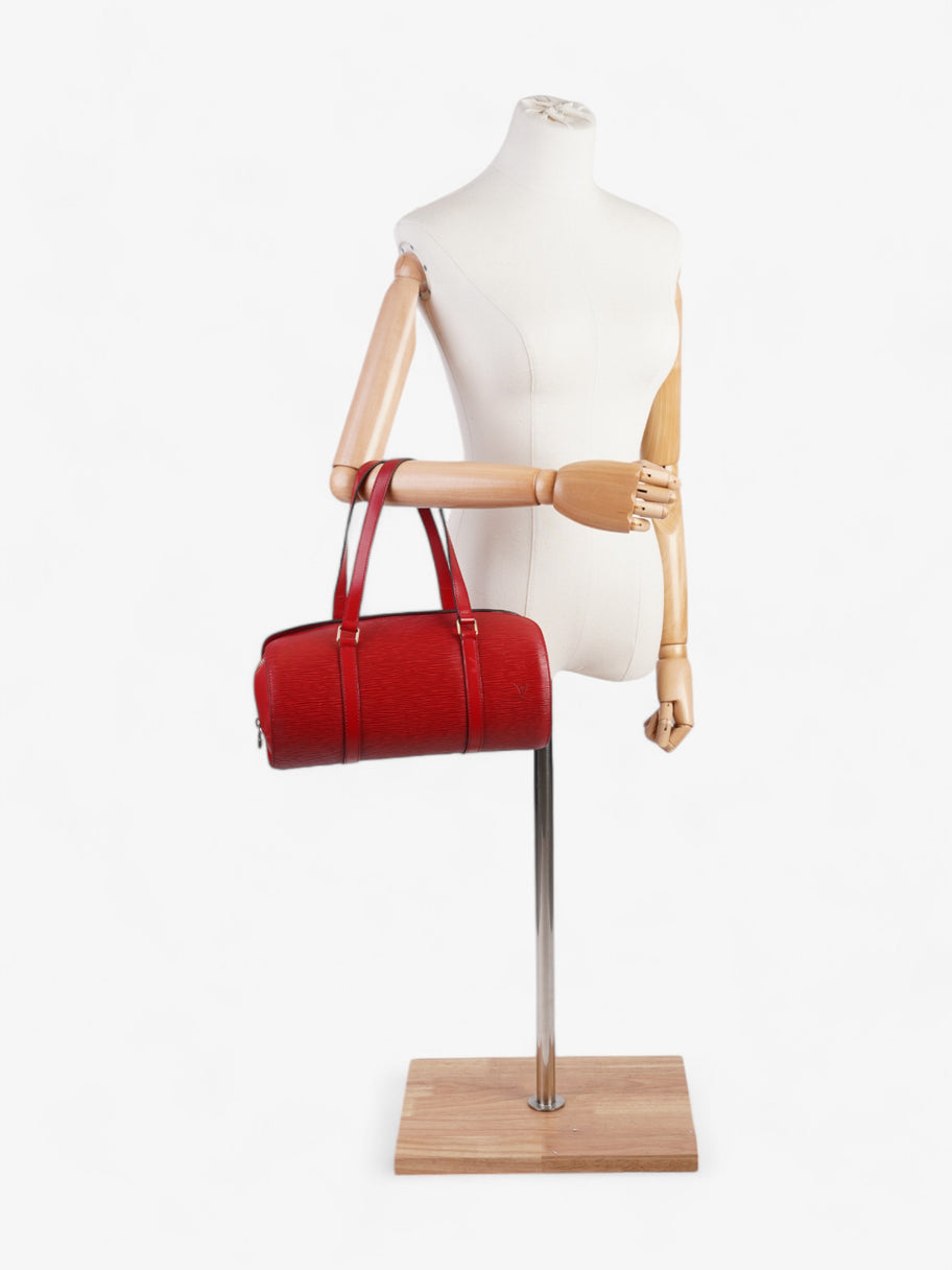 Louis Vuitton Soufflot Red Epi Leather Image 2