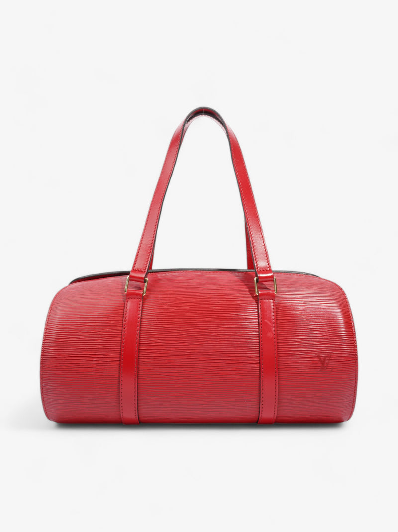  Louis Vuitton Soufflot Red Epi Leather