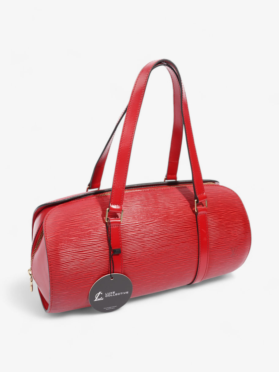 Louis Vuitton Soufflot Red Epi Leather Image 10