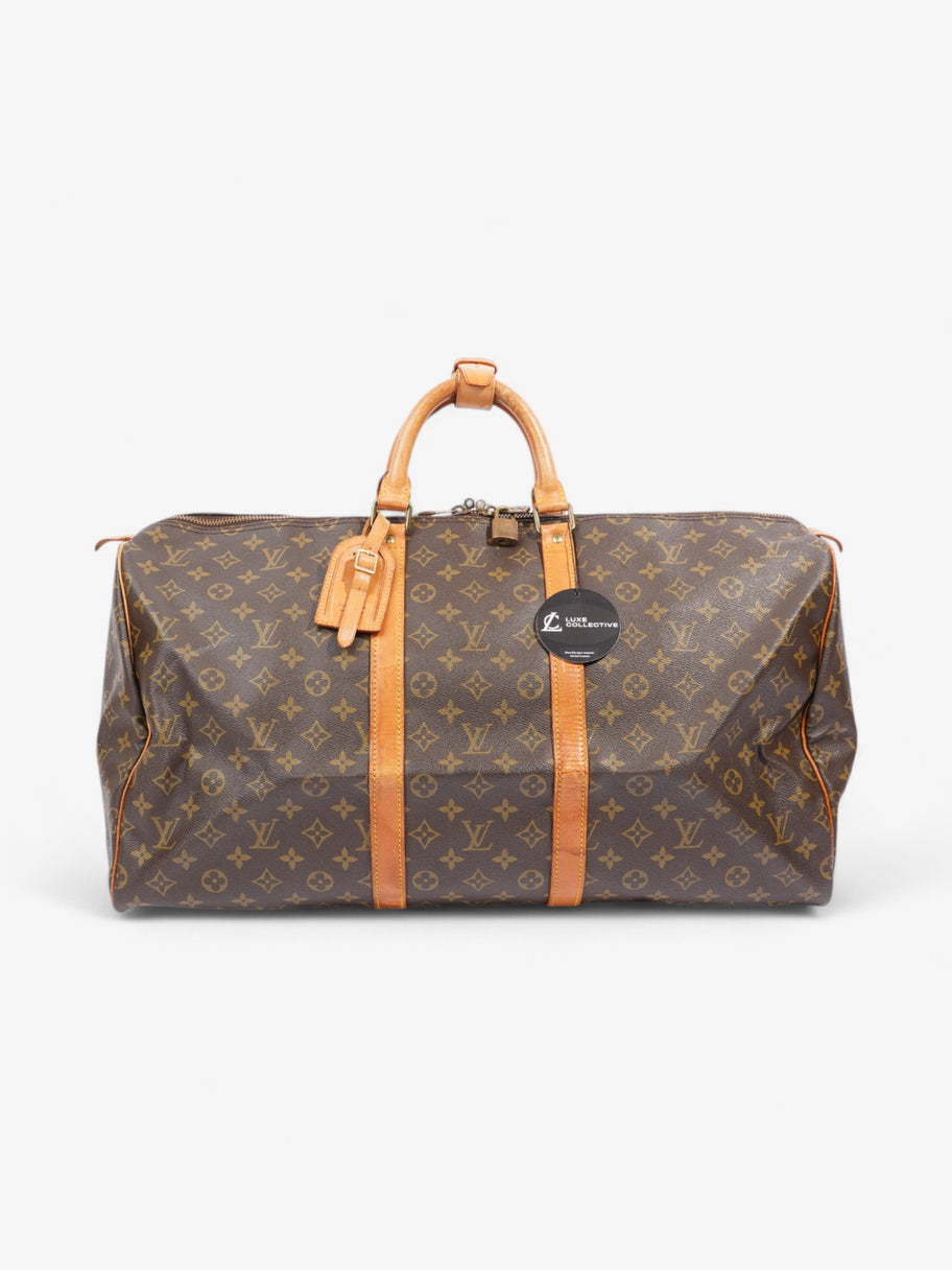 Louis Vuitton Keepall Monogram Coated Canvas 55 Image 8