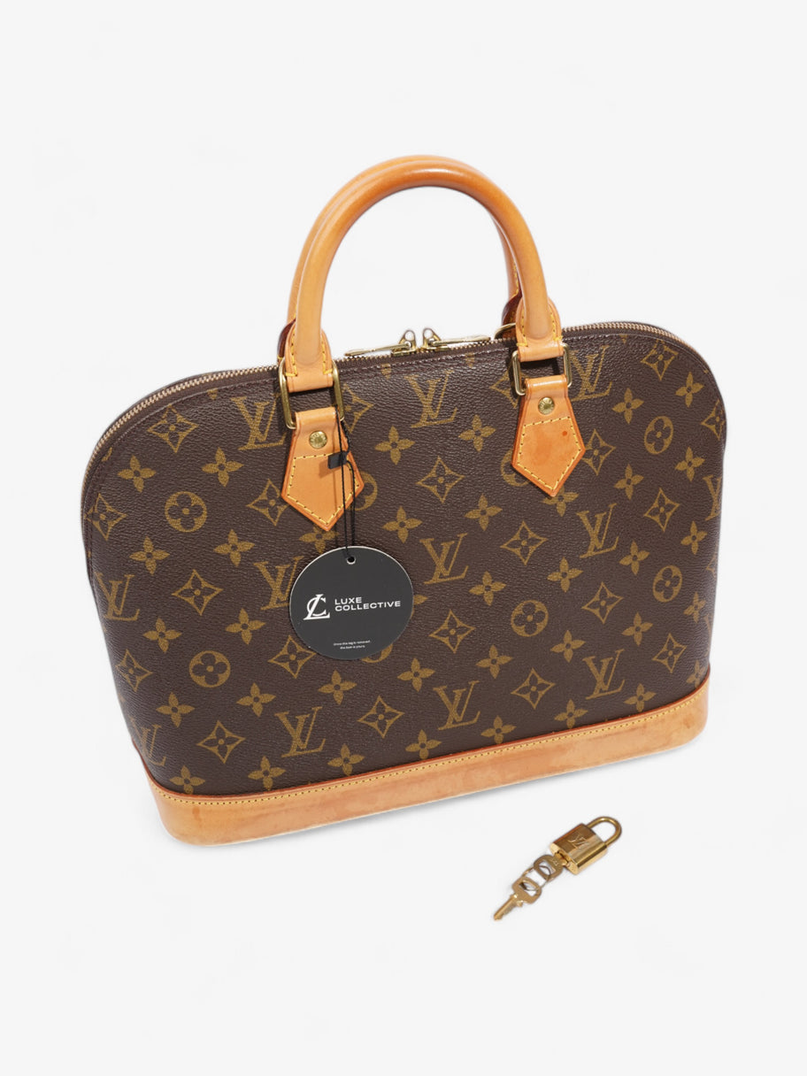 Louis Vuitton Alma Monogram Coated Canvas PM Image 10