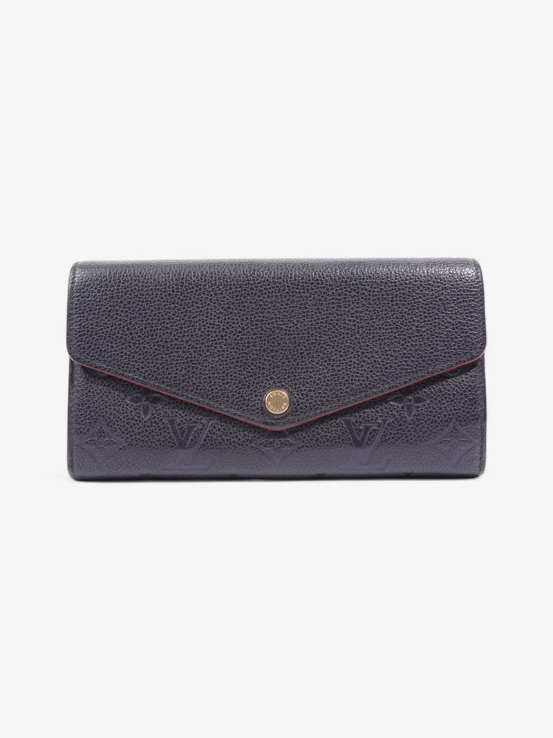  Louis Vuitton Sarah Wallet Black Empreinte Leather