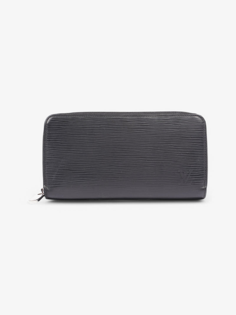  Louis Vuitton Zippy Wallet Black Epi Leather