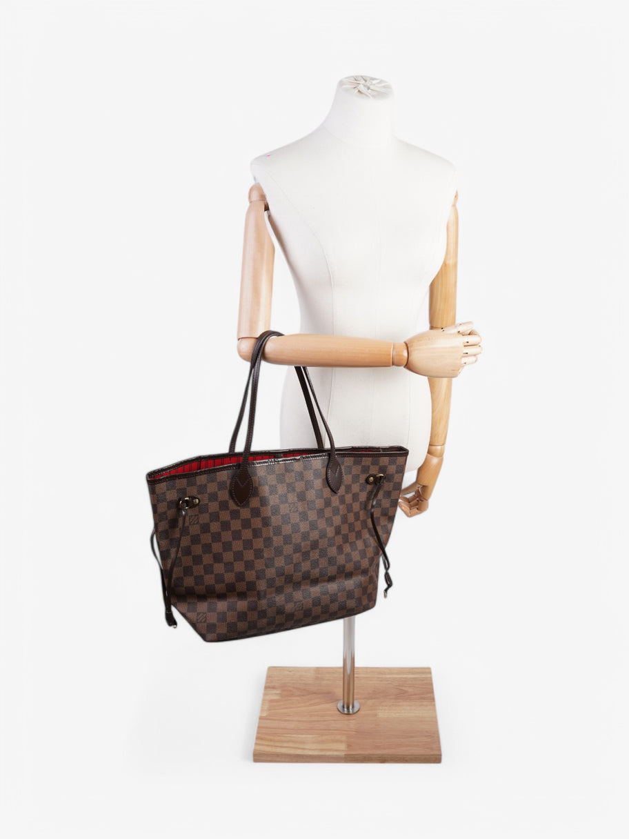 Louis Vuitton Neverfull Damier Ebene Coated Canvas MM Image 2