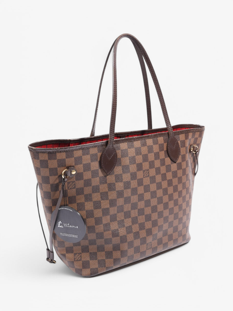 Louis Vuitton Neverfull Damier Ebene Coated Canvas MM Image 9