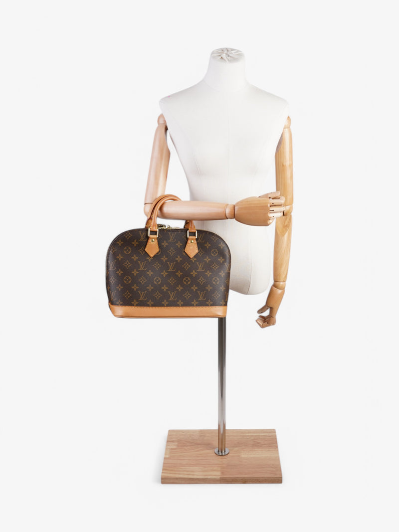  Louis Vuitton Alma Monogram Coated Canvas PM