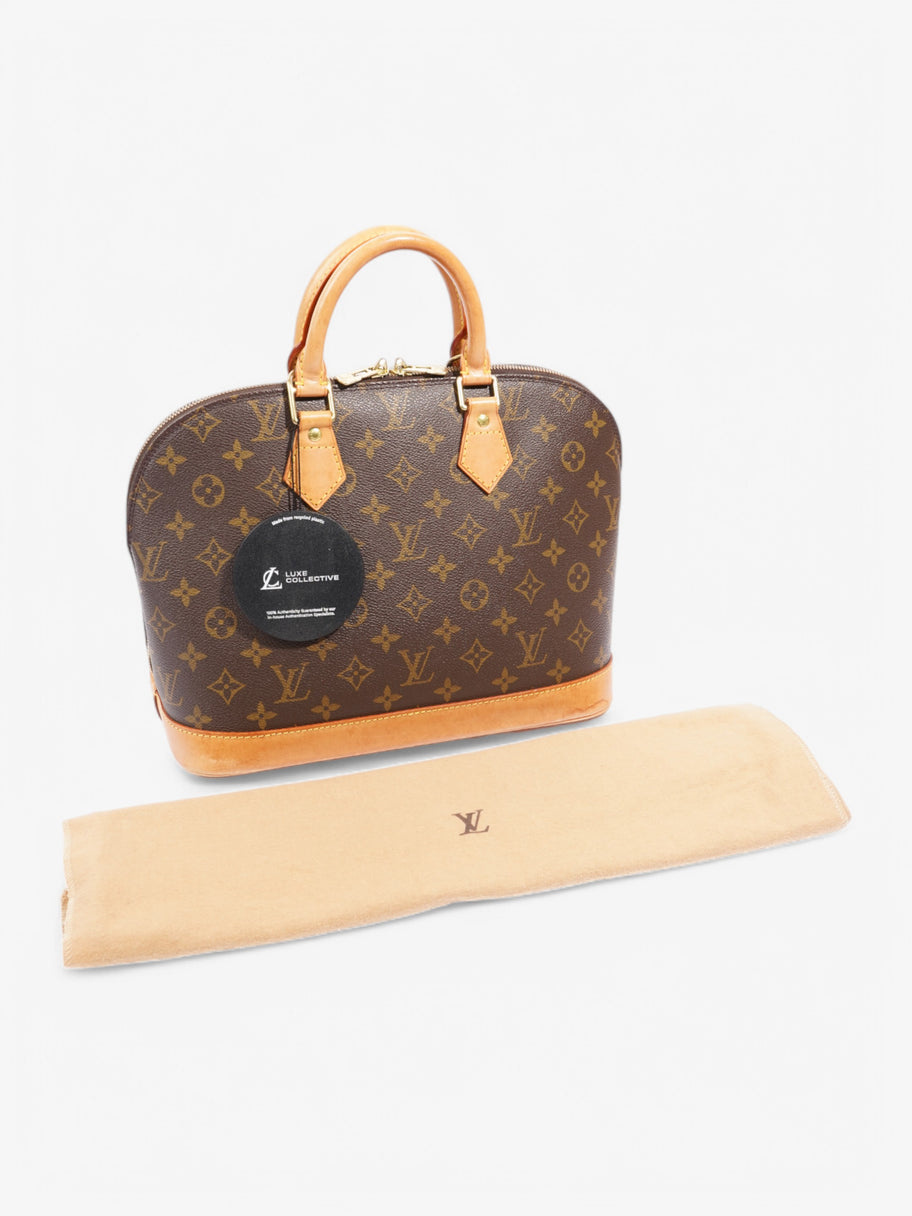 Louis Vuitton Alma Monogram Coated Canvas PM Image 9