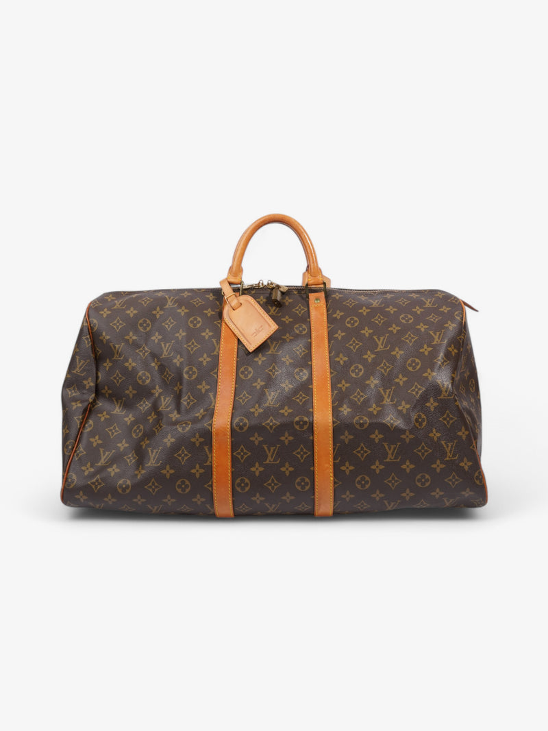  Louis Vuitton Keepall Monogram Coated Canvas 55