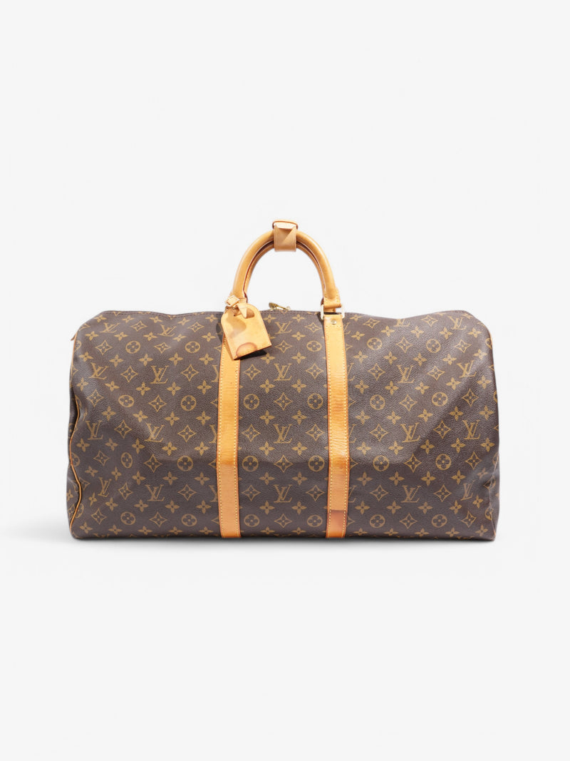  Louis Vuitton Keepall Monogram Coated Canvas 55