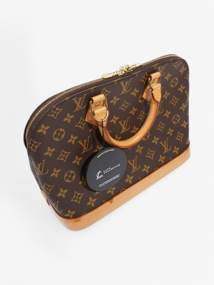 Louis Vuitton Alma Monogram Coated Canvas PM Image 10