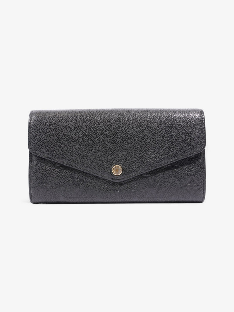  Louis Vuitton Sarah Wallet Black Empreinte Leather