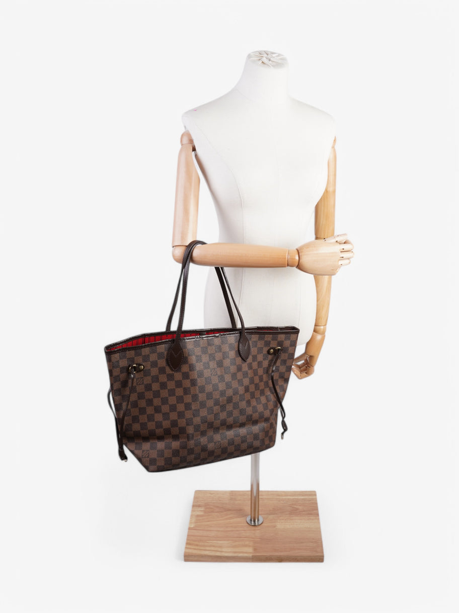 Louis Vuitton Neverfull Damier Ebene Coated Canvas MM Image 2