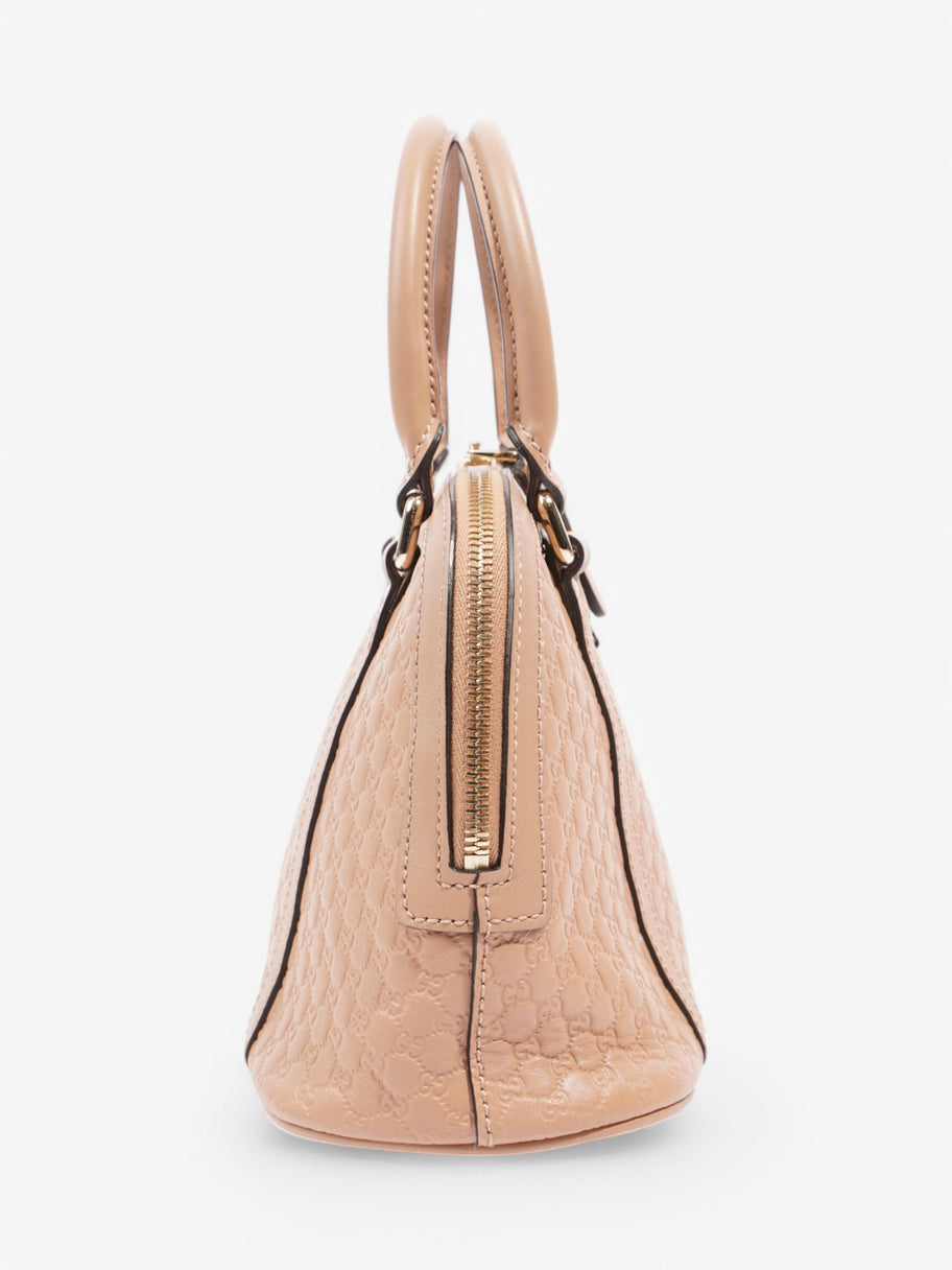 Gucci Dome Bag Beige Leather Image 5