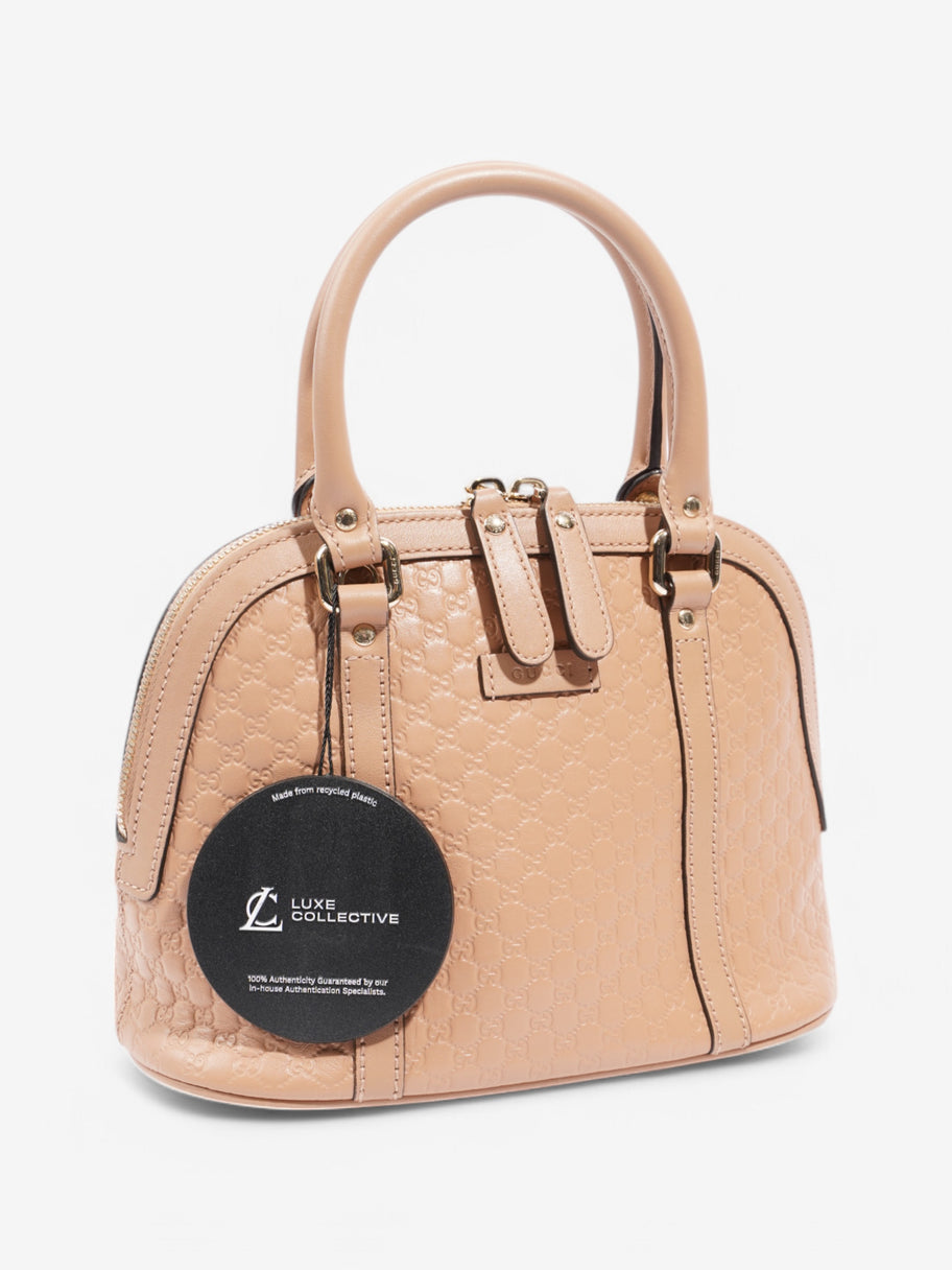 Gucci Dome Bag Beige Leather Image 9