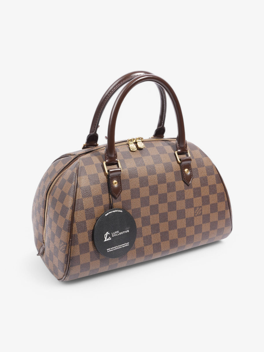 Louis Vuitton Ribera Damier Ebene Coated Canvas MM Image 9