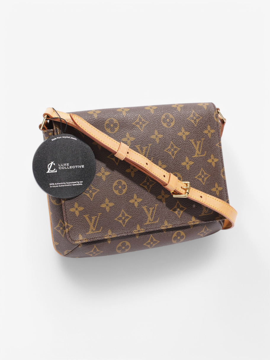 Louis Vuitton Musette Tango Monogram Coated Canvas Image 9