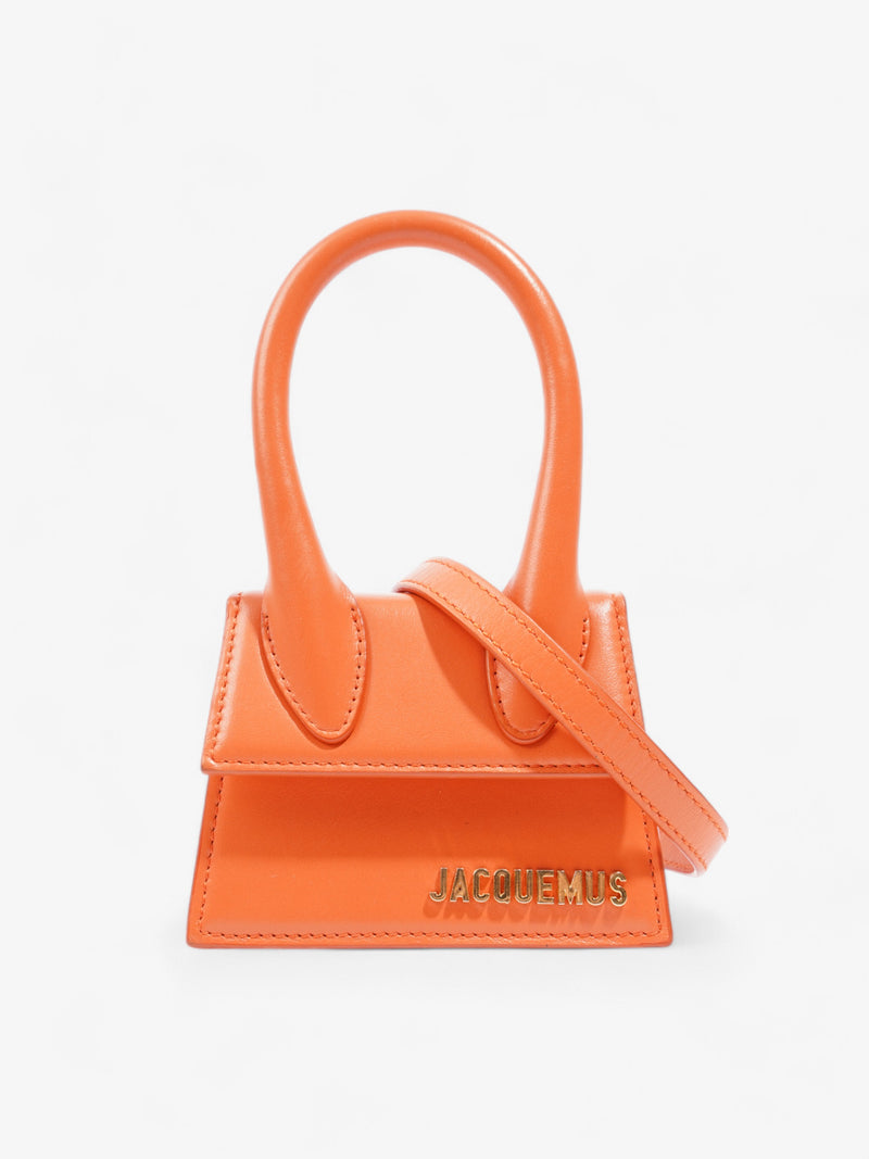  Jacquemus Le Chiquito Orange Leather