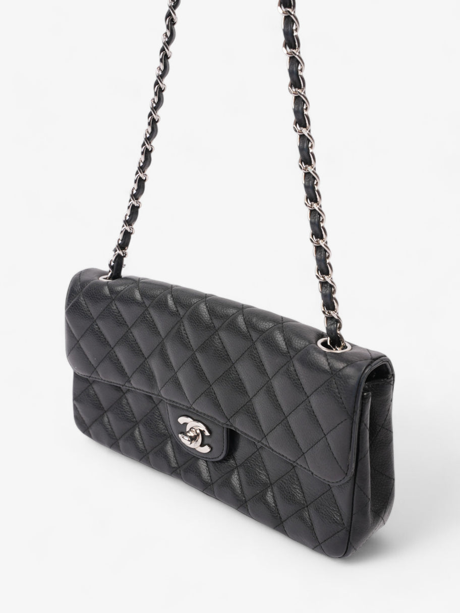 Chanel East West Black Caviar Leather Image 7