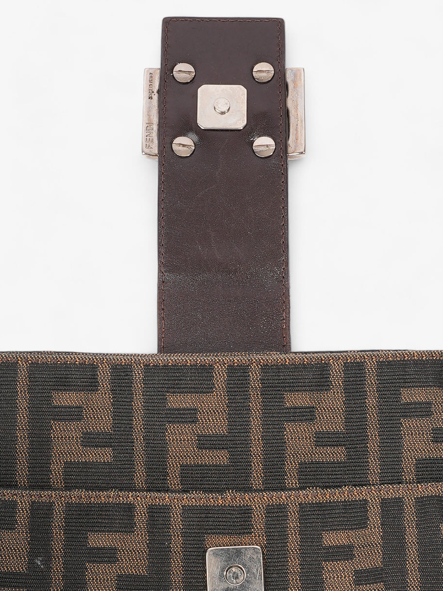 Fendi Zucca Brown FF Canvas Image 8