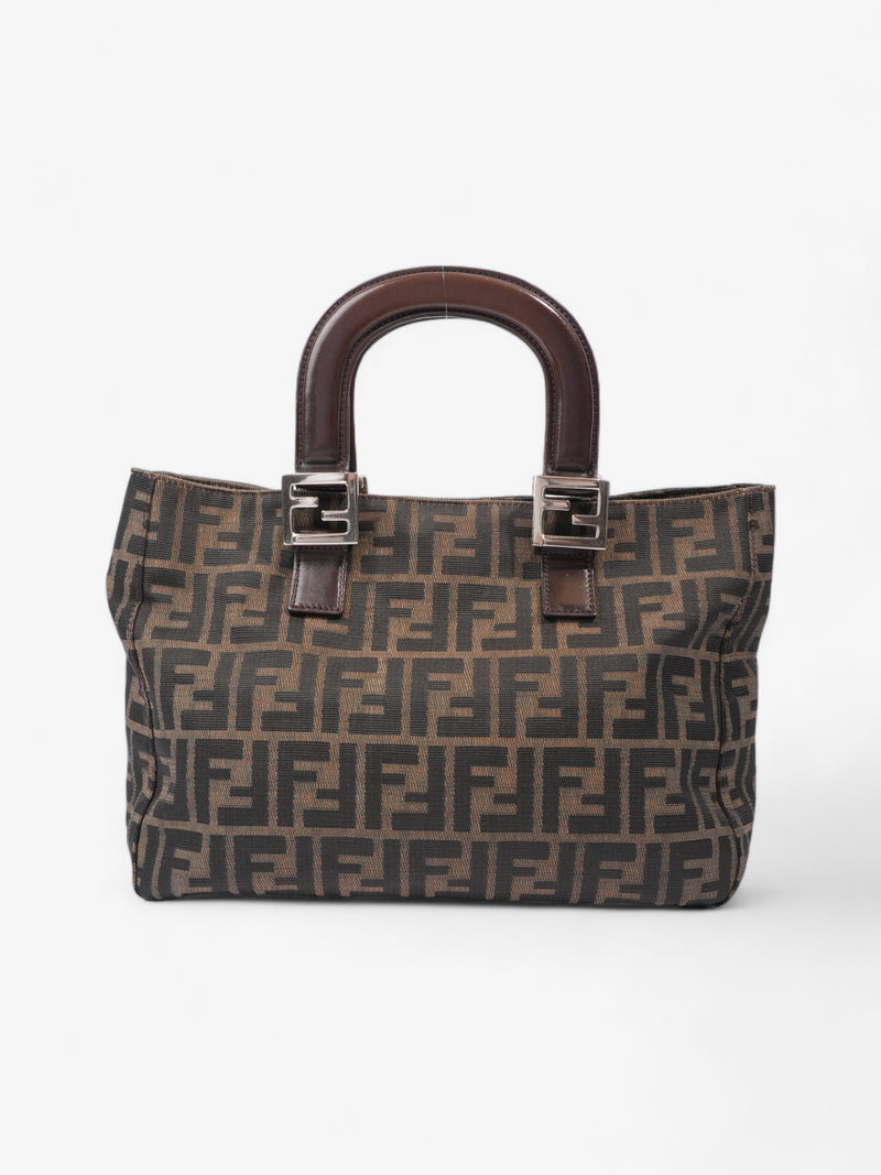  Fendi Zucca Tote Brown Canvas