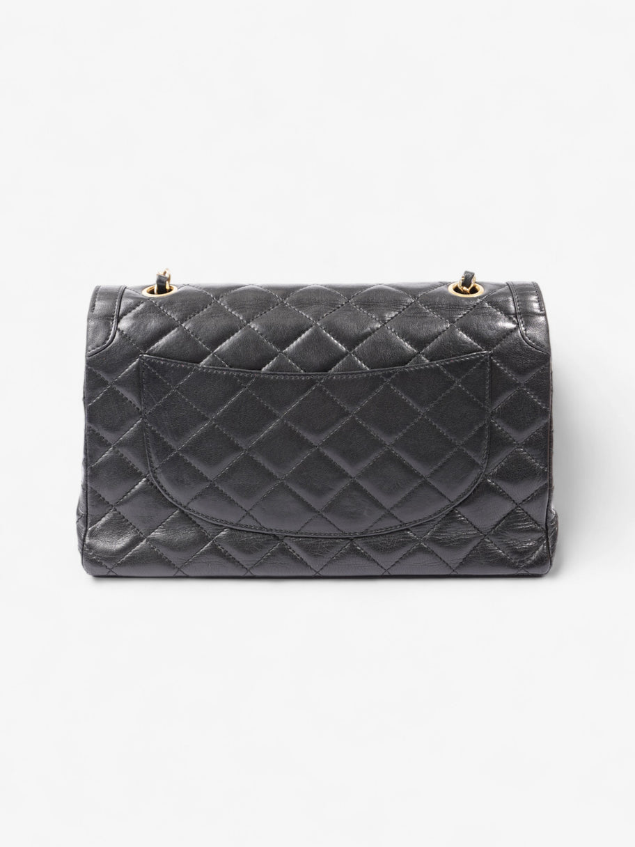 Chanel Paris Flap Black Calfskin Leather Image 4