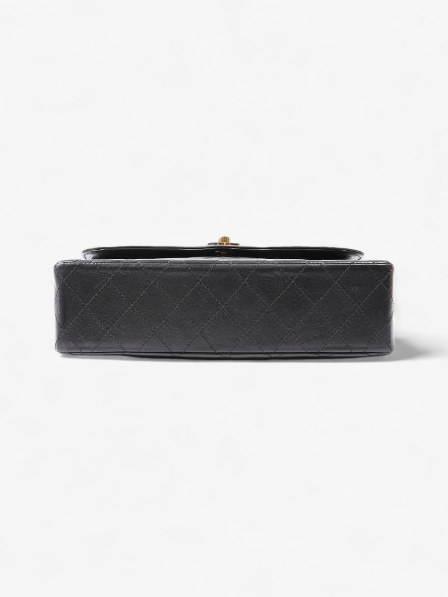 Chanel Paris Flap Black Calfskin Leather Image 16