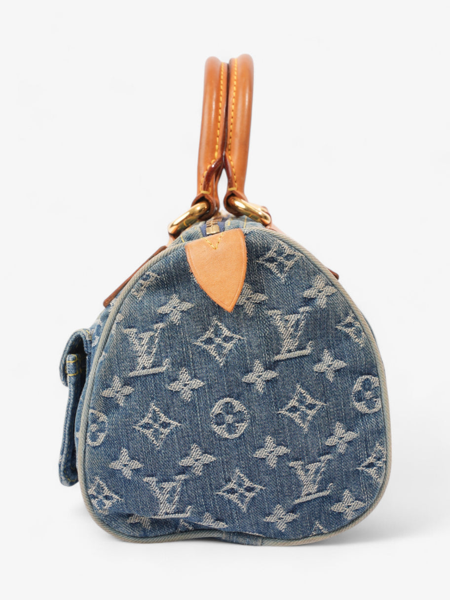 Louis Vuitton Neo Speedy Denim Monogram Denim 30 Image 3