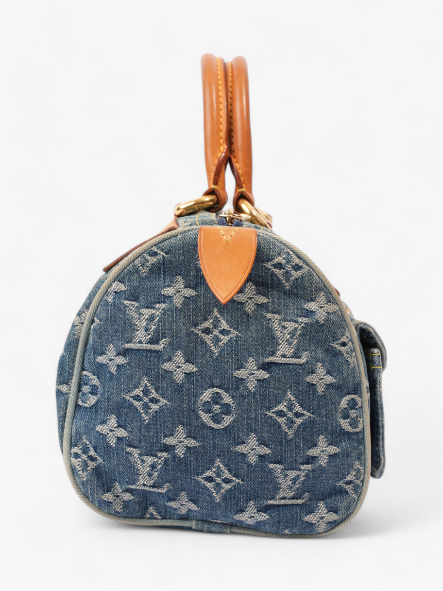 Louis Vuitton Neo Speedy Denim Monogram Denim 30 Image 5