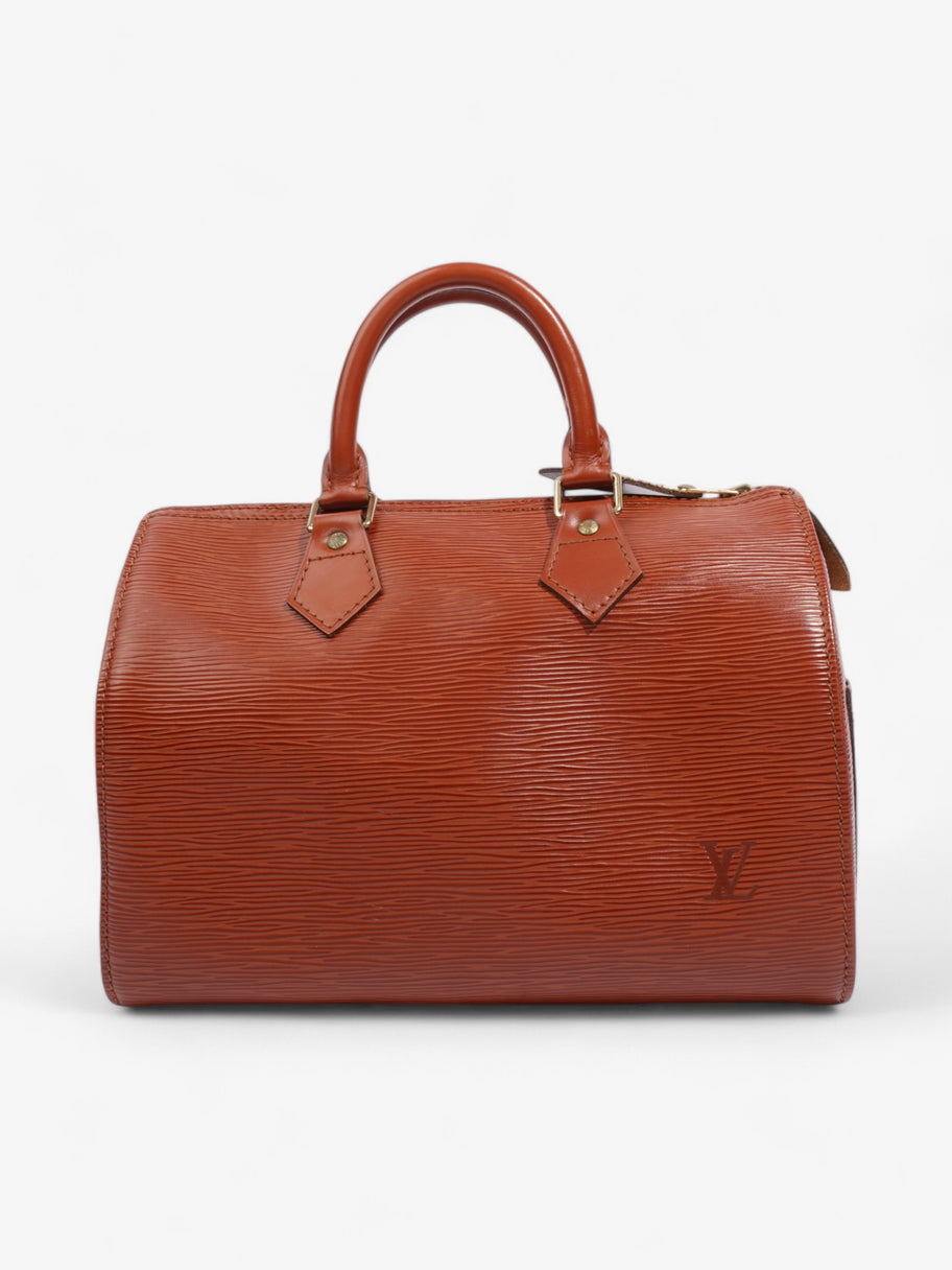 Louis Vuitton Speedy Brown Epi Leather 25 Image 4