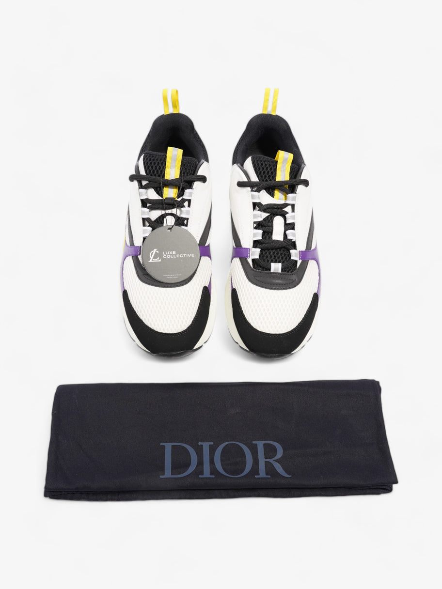 Christian Dior B22 White / Purple / Yellow Mesh EU 42 UK 8 Image 10