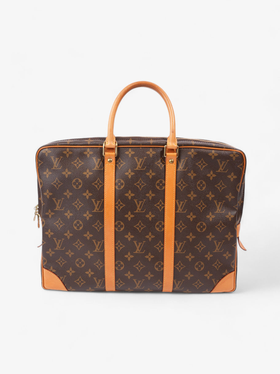 Louis Vuitton Porte Documents Voyage Monogram Coated Canvas Image 4