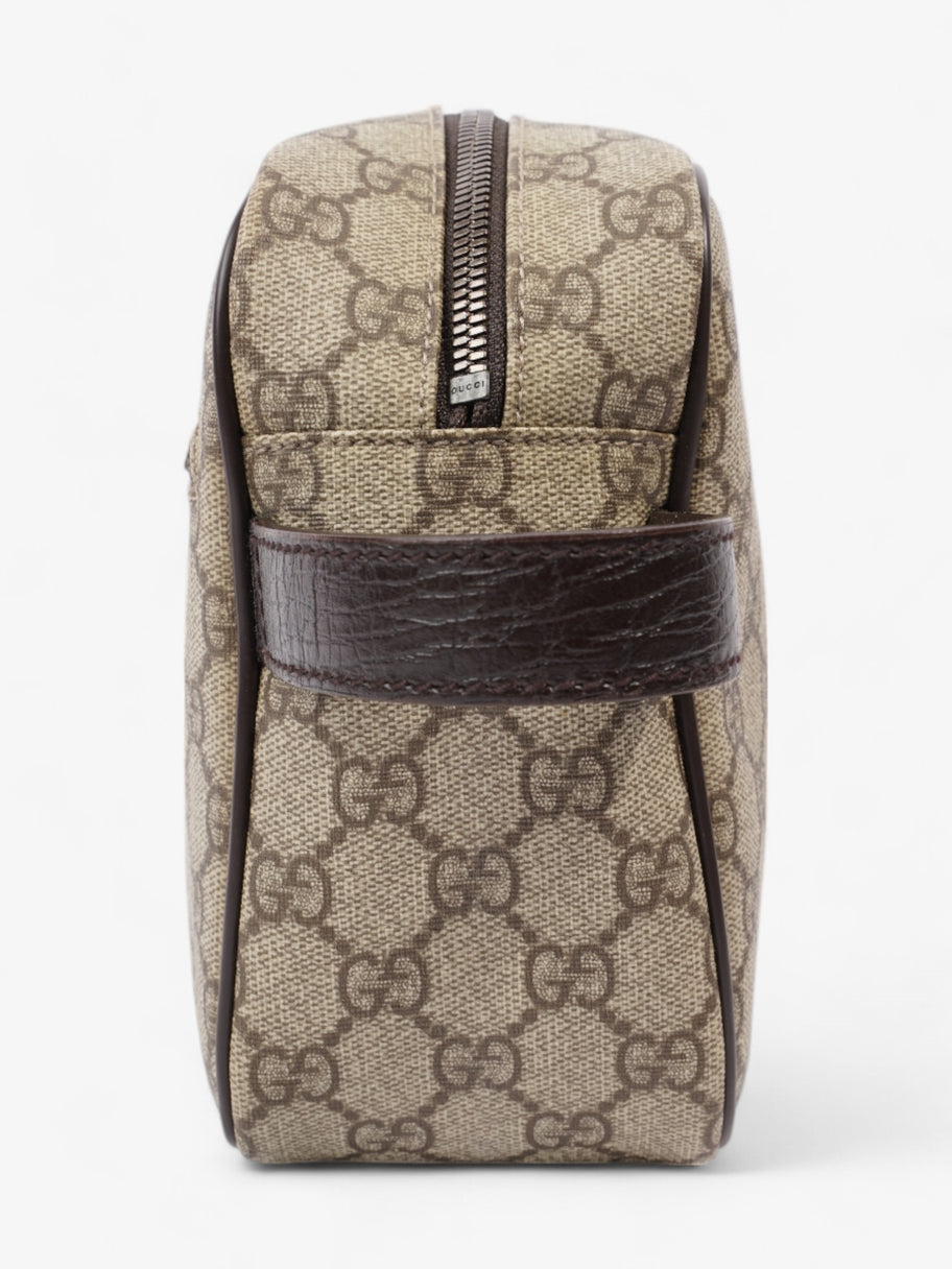 Gucci GG Toiletry Brown Coated Canvas Image 2