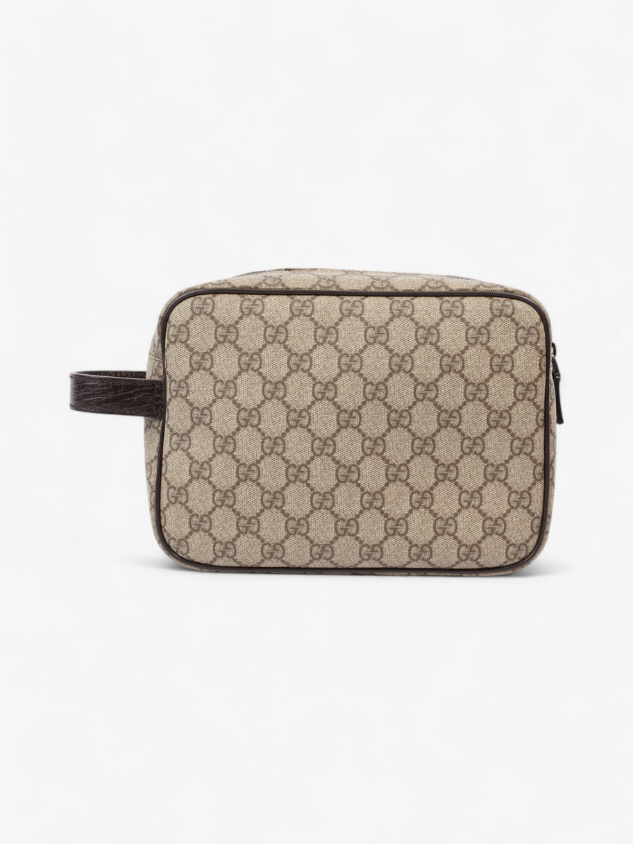 Gucci GG Toiletry Brown Coated Canvas Image 3