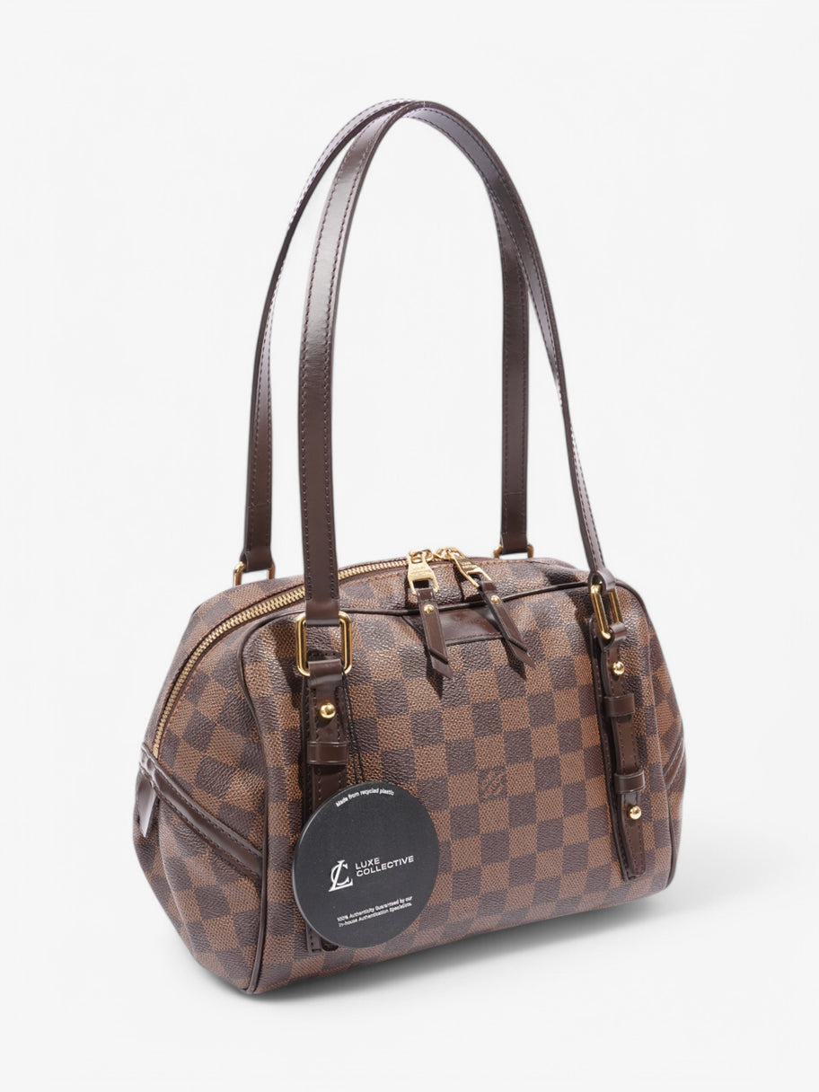 Louis Vuitton Rivington Damier Ebene Coated Canvas PM Image 8